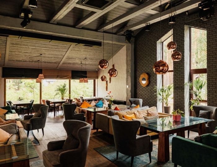 Ресторан «Павлин» - Парк-отель «Русский» (бывш. «Дракино»)